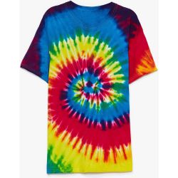 Womens Grande Taille - T-Shirt Multicolore Effet Tie-Dye La Spirale Du Love - - 14-16 - Nasty Gal - Modalova