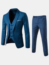 Trois pièces costume One robe de mariée poitrine costume robe d'hôtesse pour les hommes - Newchic - Modalova