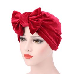 Chapeau grand chapeau de noeud papillon en coton Colorful Soft Bonnet Skullies respirant pour s - Newchic - Modalova