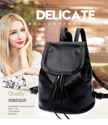 Sac à dos pour , personnalité de la mode Sac à main pour New Wave Petit sac à dos Soft Pu Soft Sac à dos en cuir - Newchic - Modalova