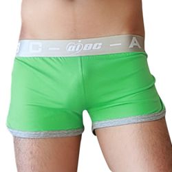 Sexy Homme Caleçon Décontracté Resppirant En U Convexe Taille Mi-haute Avec Plusieurs Couleur Sous-vêtement - Newchic - Modalova