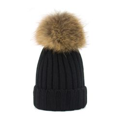 Chapeaux chauds de bonnet marée mignonne dame extérieure chapeau de laine chaud bonnet de laine - Newchic - Modalova