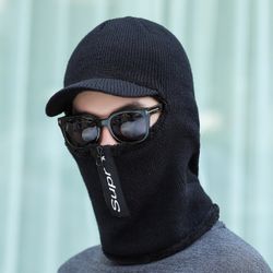 Bonnet tricoté, écharpe zippée et chaude, ensemble de chapeaux, écharpe en laine, écharpe - Newchic - Modalova