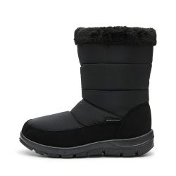 Grandes s de taille antidérapantes garder au chaud mi-mollet bottes de neige plates - Newchic - Modalova