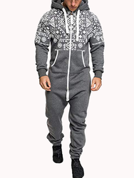 Vestes à capuche décontractéess Vêtements d'intérieur Pull siamois mince Salopette à capuche Combinaisons de sport - Newchic - Modalova