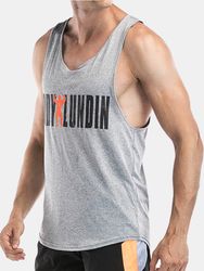 Mens respirant à séchage rapide lettre imprimée Singlet Jogging Fitness Débardeurs Sport - Newchic - Modalova