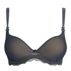Promo : Soutien-gorge de grossesse et d'allaitement armatures - bleu - Cache Coeur - Modalova