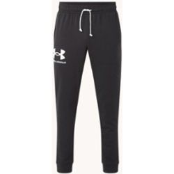 Pantalon de jogging Rival Terry coupe ajustée avec logo imprimé et poches latérales - Under Armour - Modalova