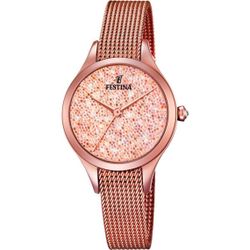 Montre Festina Mademoiselle F20338-2 - Montre Analogique Acier Or Rose Festina Montres - F20338/2 - Modalova
