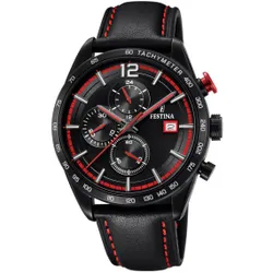 Montre Festina Montres CHRONO SPORT F20344-5 - Montre Chronographe cuir Noir Festina Montres - 3 suisses - Modalova