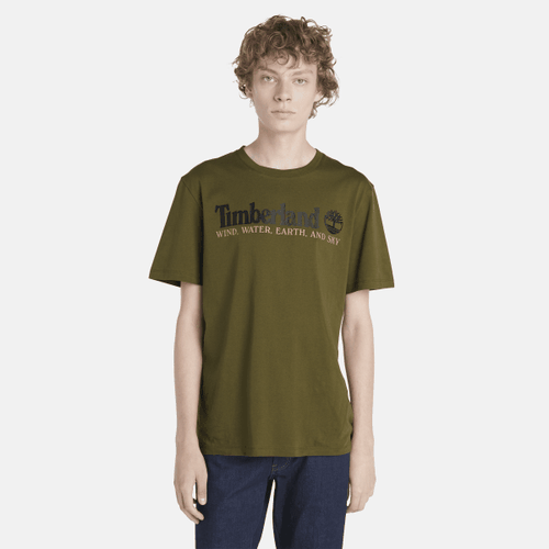 T-shirt Wind, Water, Earth and Sky en vert, , vert, Taille: L - Timberland - Modalova