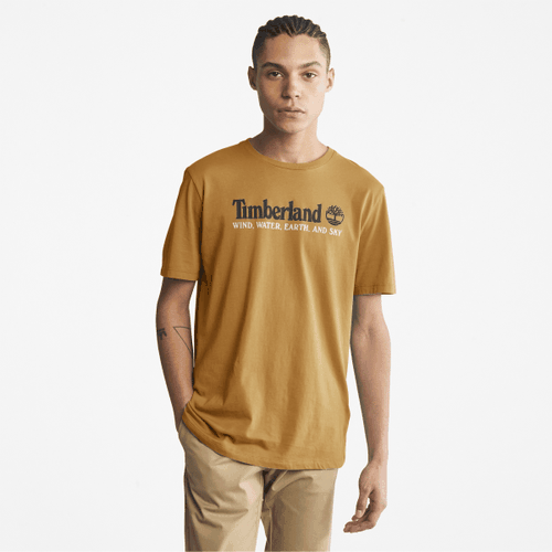 T-shirt Wind, Water, Earth and Sky en jaune foncé, , jaune, Taille: L - Timberland - Modalova