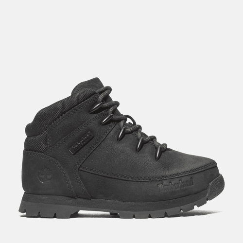 Bottine mi-haute à lacets Euro Sprint pour enfant en noir, noir, Taille: 33 - Timberland - Modalova