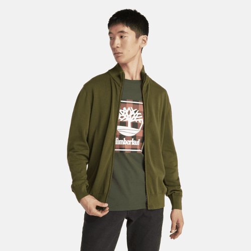 Pull zippé Williams River en vert, , vert, Taille: 3XL - Timberland - Modalova