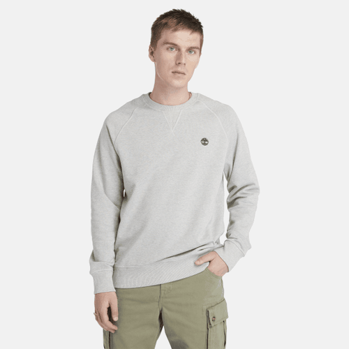 Sweat à col rond et envers bouclé Exeter River en gris, , gris, Taille: L - Timberland - Modalova