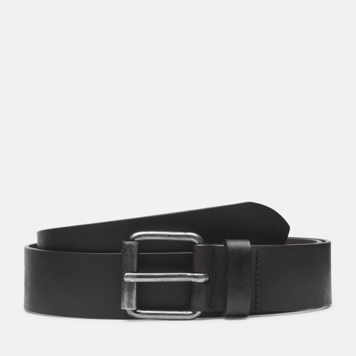 Ceinture en cuir recyclé de 40 mm en marron foncé, , marron, Taille: L - Timberland - Modalova