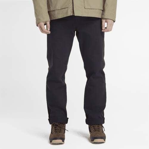 Pantalon droit à 5 poches Sandown Drill en bleu foncé, , bleu, Taille: 28 - Timberland - Modalova