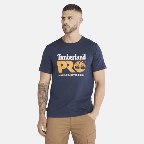 T-shirt à logo PRO Core en bleu marine, , bleu marine, Taille: 3XL - Timberland - Modalova