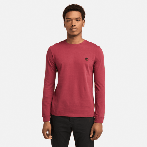 T-shirt Dunstan River à manches longues en rouge, , rouge, Taille: L - Timberland - Modalova