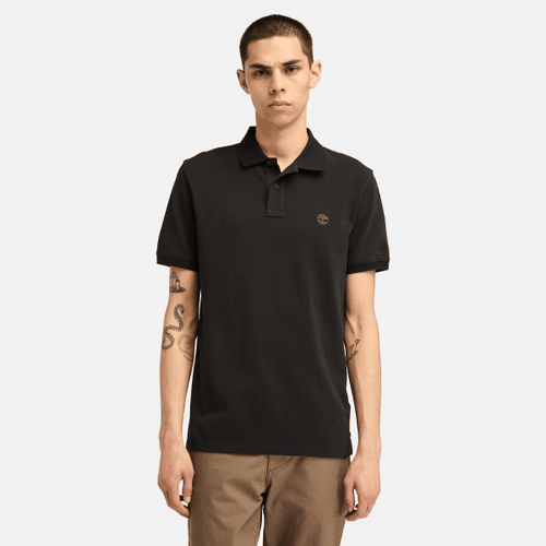 Polo à manches courtes Oyster River en noir, , noir, Taille: 3XL - Timberland - Modalova