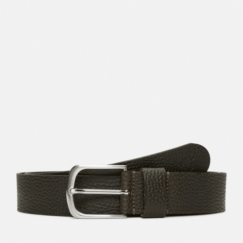 Ceinture de 35 mm en cuir embossé en marron, , marron, Taille: L - Timberland - Modalova