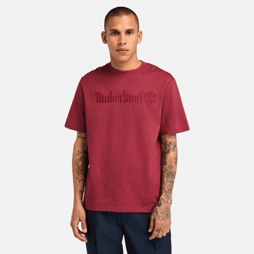 T-shirt à manches courtes Hampthon en rouge, , rouge, Taille: 3XL - Timberland - Modalova