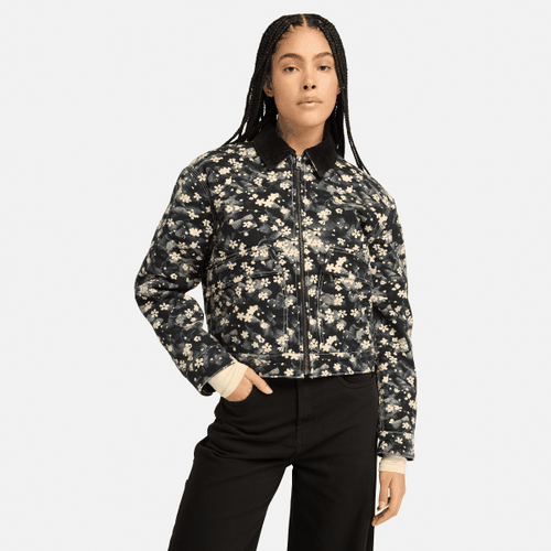 Veste matelassée Strafford imprimée en impression légère, , noir, Taille: L - Timberland - Modalova