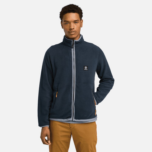 Polaire zippée en bleu foncé, , bleu, Taille: L - Timberland - Modalova