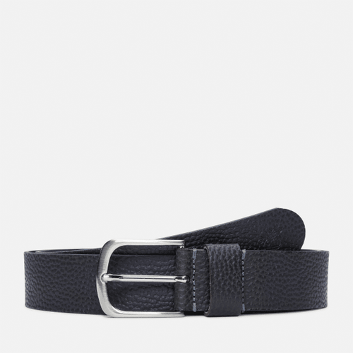 Ceinture de 35 mm en cuir embossé en bleu, , bleu, Taille: L - Timberland - Modalova