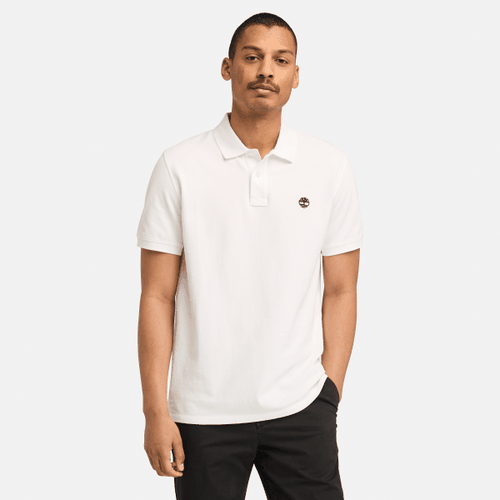 Polo en piqué Millers River en blanc, , blanc, Taille: 3XL - Timberland - Modalova