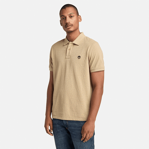 Polo en piqué Millers River en beige, , beige, Taille: 3XL - Timberland - Modalova