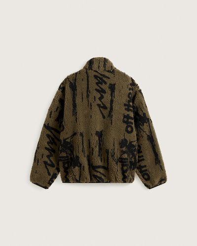 Veste en polaire moutonnée à fermeture zippée intégrale Stiller, , , Taille: S - Vans - Modalova