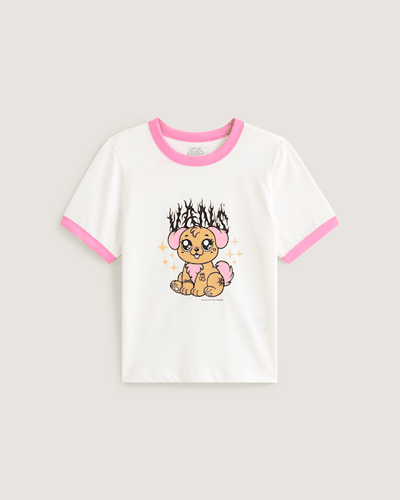 T-shirt Puppy Ringer, , , Taille: S - Vans - Modalova