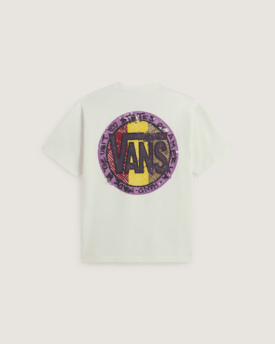 Blotched Circle SS Tee marshmallow, , , Taille: XL - Vans - Modalova