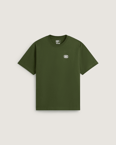 Oval Logo Loose SS Tee Green Balsam, , , Taille: L - Vans - Modalova