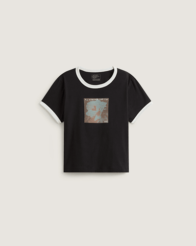Places I Wish To Go Ringer SS Tee Black, , , Taille: XS - Vans - Modalova