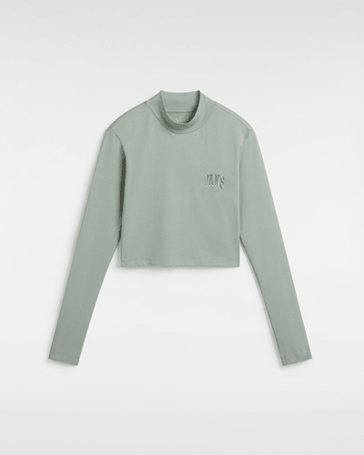 Mini t-shirt à col montant et manches longues, , , Taille: XXS - Vans - Modalova