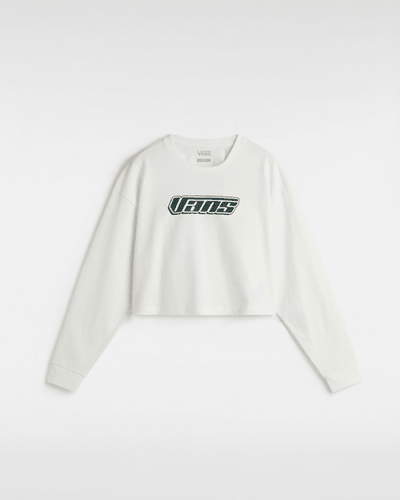 T-shirt à manches longues Retro V Hook and Loop Relaxed Crop, , , Taille: XL - Vans - Modalova