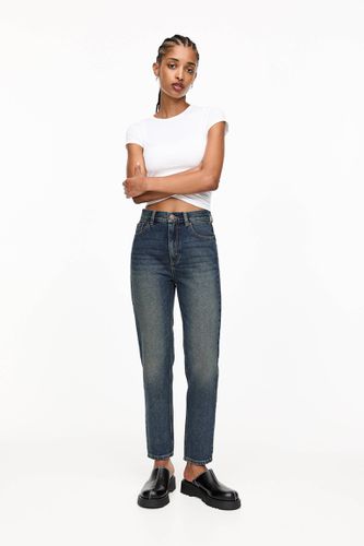 Jean Mom Fit Taille Haute - Pull&Bear - Modalova