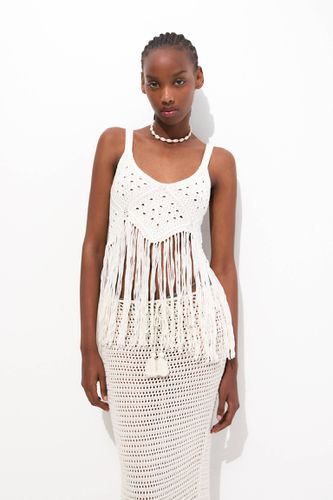 Top Crochet Franges - Pull&Bear - Modalova