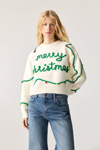 Pull Merry Christmas - Pull&Bear - Modalova