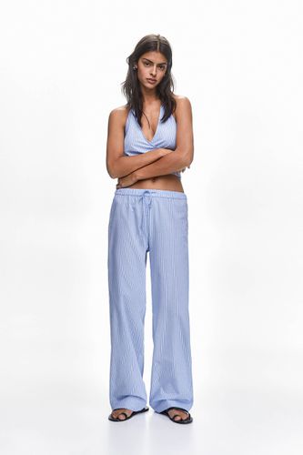 Pantalon Style Pyjama - Pull&Bear - Modalova