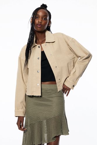 Veste Courte Plis Dos - Pull&Bear - Modalova