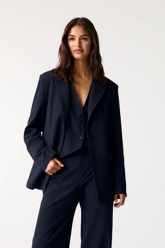 Veste Tailleur À Rayures - Pull&Bear - Modalova