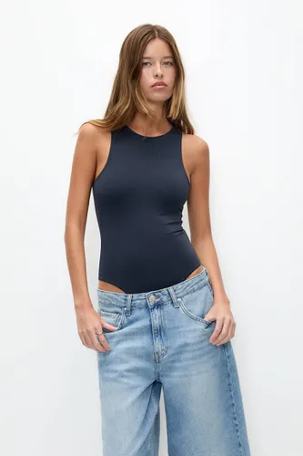 Body Polyamide Encolure Américaine - Pull&Bear - Modalova