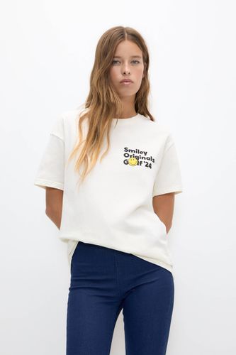 T-Shirt Smiley Golf - Pull&Bear - Modalova