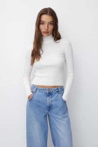 Pull Maille Col Roulé - Pull&Bear - Modalova