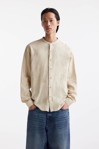 Chemise Col Mao - Pull&Bear - Modalova