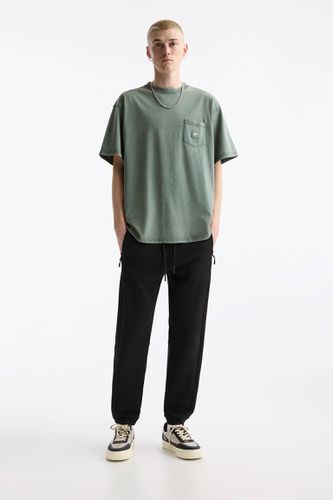 Pantalon Jogger Piqué - Pull&Bear - Modalova