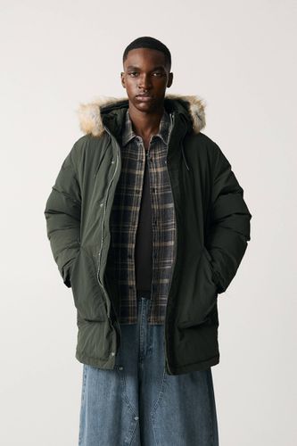 Manteau Matelassé Résistant À L’eau - Pull&Bear - Modalova